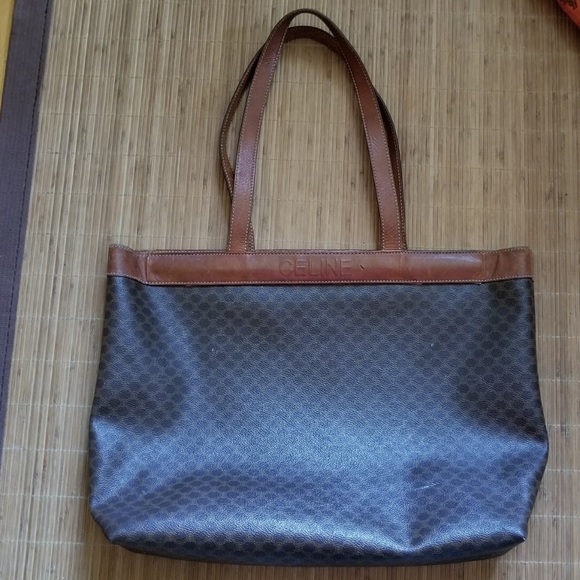 Celine Handbags - Celine Vintage Monogram Tote